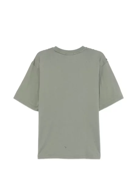 Tricou Taakk cu decolteu rotund verde