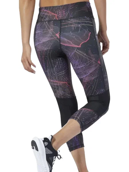 Leggings Reebok alergare negru