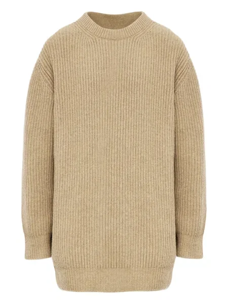 Mały sukienka mini Mm6 Maison Margiela garniturowa prążkowana