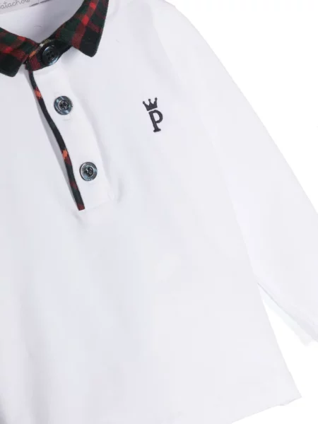 Koszulka polo dziecięca Patachou biała