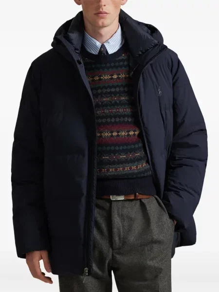 Briaunotas pusiau užtrauktukas zomšinės bokseriai Polo Ralph Lauren balta