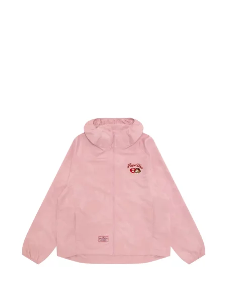 Kurtka Aape By A Bathing Ape z kapturem różowa