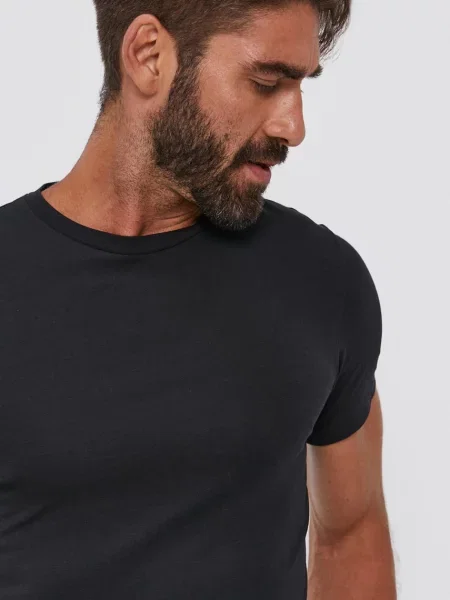 Polo Ralph Lauren tricou bărbați uni negru
