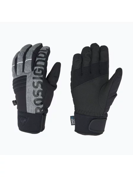 Lyžařské rukavice Rossignol Speed Impr heather grey šedé
