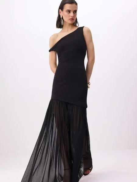 Trendyol Rochie de seară negru