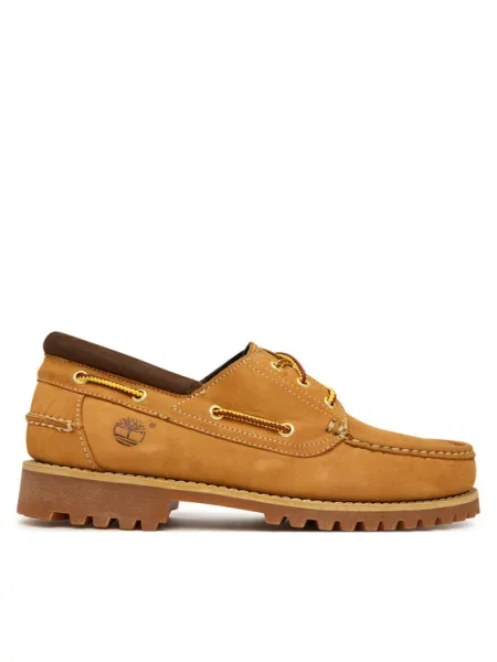TIMBERLAND Slip On cipele svijetlosmeđa / zelena smeđa
