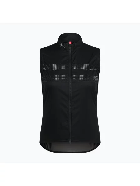 Vestă de ciclism pentru femei Rapha Brevet Gilet III black/silver negru