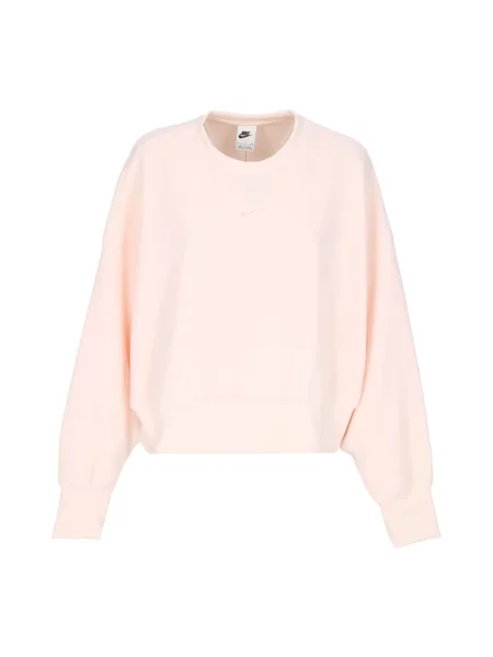 Krótka bluza nierozpinana Nike plisowana różowa