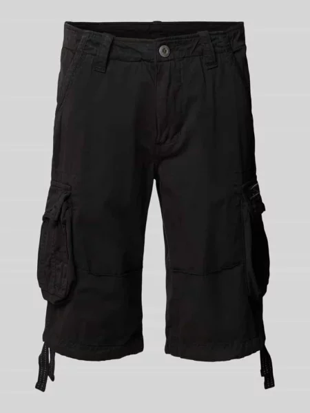 Bermudy z cargo model ‘JET’ Alpha Industries czarne