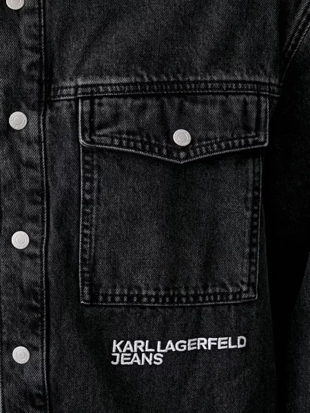 Джинсовая рубашка Karl Lagerfeld Jeans