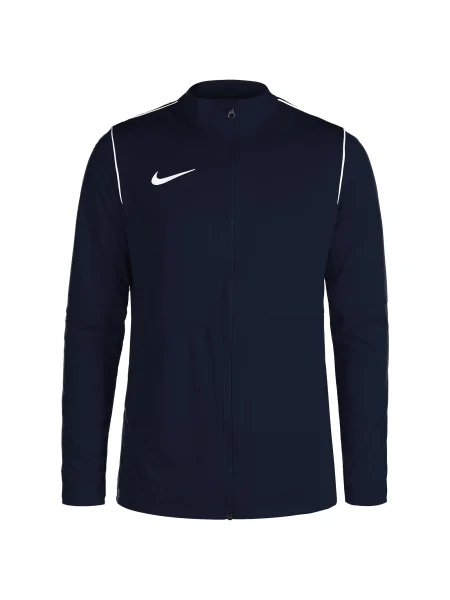 NIKE Jakna za trening mornarska bela