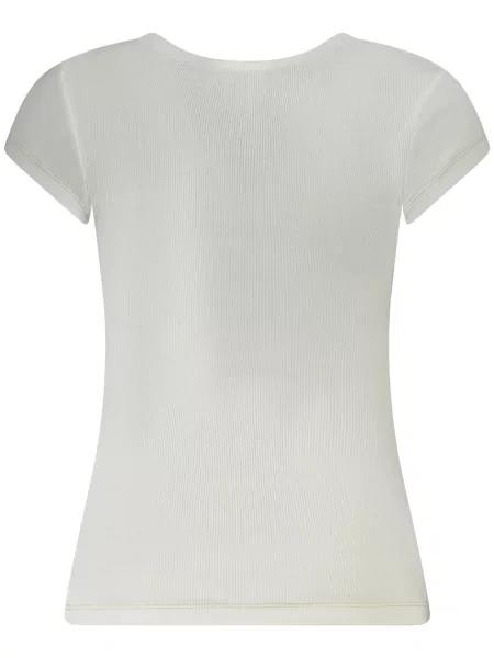 Тениска Guess HENLEY OLYMPIA бяло