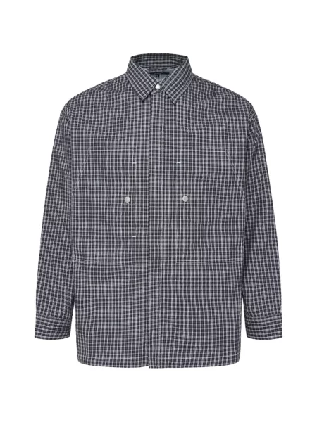 Cămașă Comme Des Garçons Homme în carouri cu imagine negru