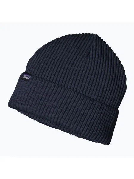 Patagonia Fishermans Rolled Beanie зимна шапка тъмносиня синьо