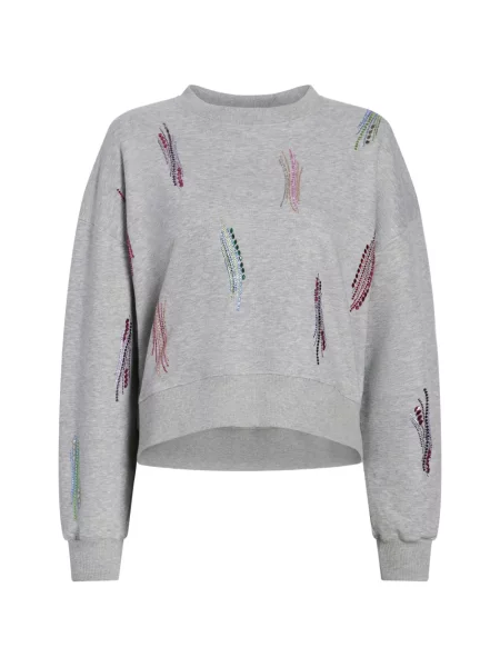 Hanorac Cinq A Sept lung gri