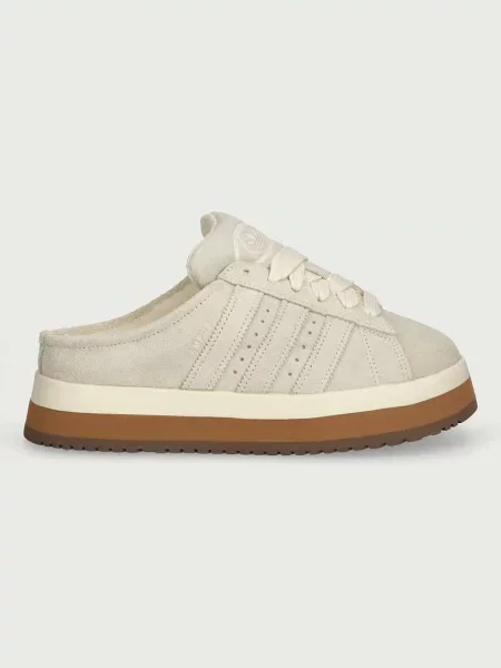 Adidas Originals Campus Winter Low sneakers pentru femei din piele întoarsă bej