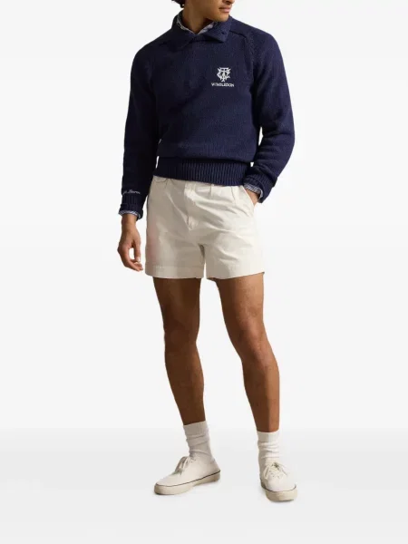 Șapcă Polo Ralph Lauren de mătase cu dungi cu cataramă albastru