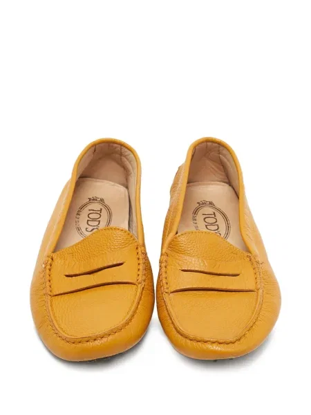 Pantofi loafer Tod's din piele galben