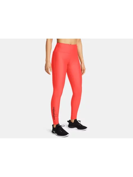 Legginsy Under Armour czerwone