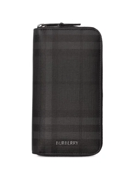 Portofel Burberry în carouri negru