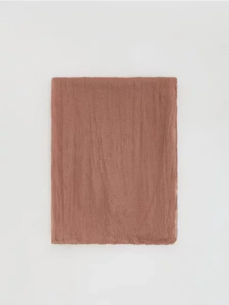 Reserved Șal uni roz-pudră roz