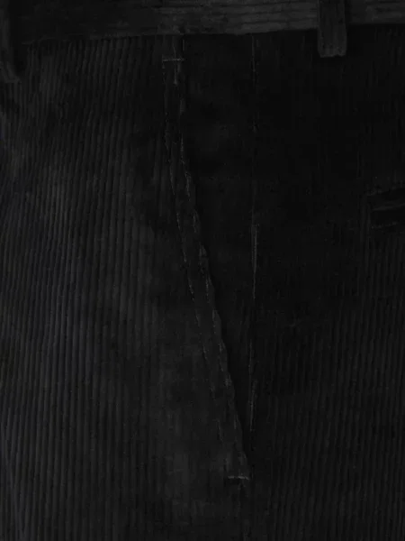 Pantaloni Berwich de catifea cord negru