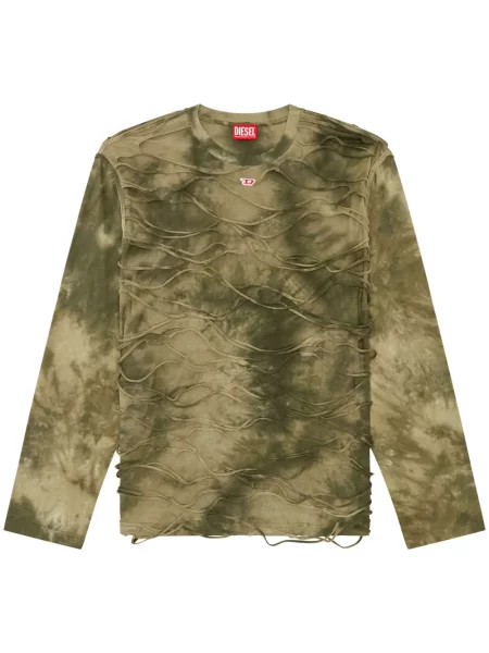 Tricou Diesel cu legături verde
