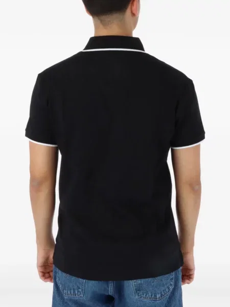 Gulerat tricou polo North Sails cu autograf negru