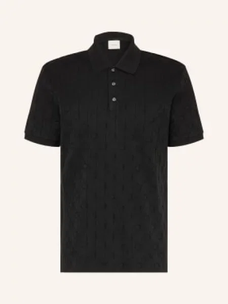 Calvin Klein Jerseyové Polo Tričko černá