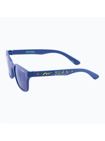 Gyerek napszemüveg Alpina Junior Mitzo II Disney stitch/blue mirror. Méret: OS kék