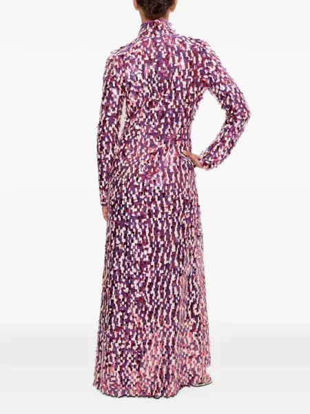 Rochie maxi Simon Miller cu paiete violet