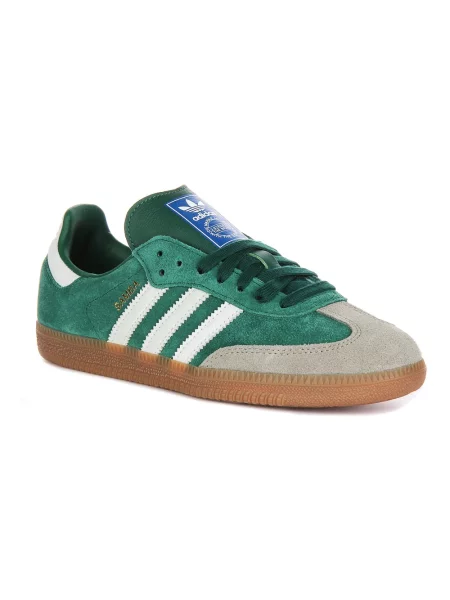 Sneakersy Adidas Samba w paski retro szare
