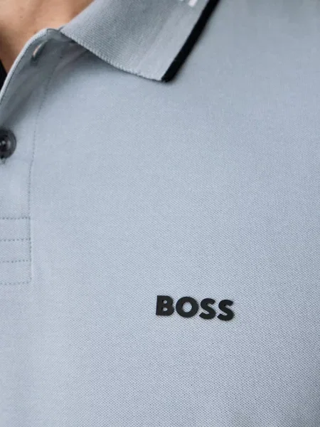 Поло Boss Green зеленое