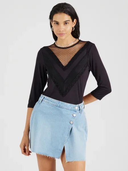 ABOUT YOU Tricou Dotta' negru