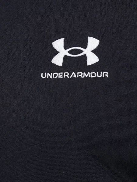 Under Armour kapucnis melegítőfelső férfi Essential Fleece fekete