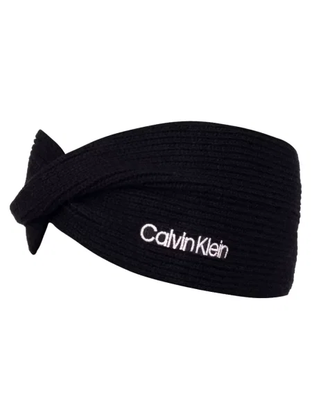 Gyapjú sapka Calvin Klein fekete