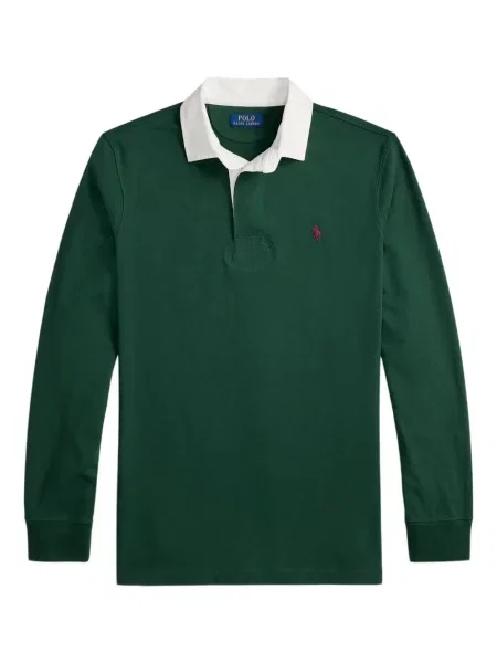 Μικρός κασκέτο Polo Ralph Lauren με χαμηλή μέση υφαίνω διαγωνίως πράσινο