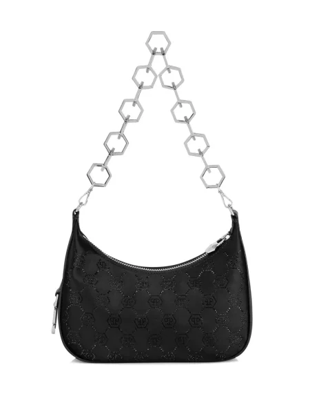 Rankinė Philipp Plein satino juoda