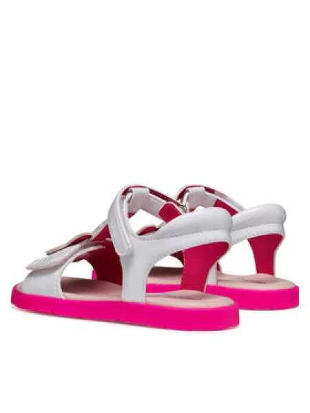 Sandály Geox J Sandal Joyfoot Gir D bílá