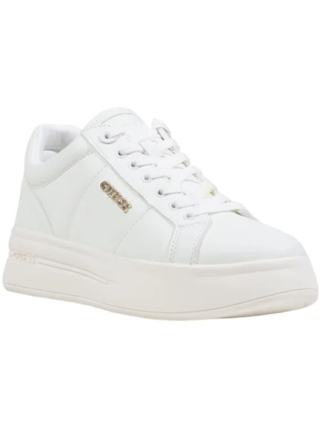 Pantofi Guess din piele alb