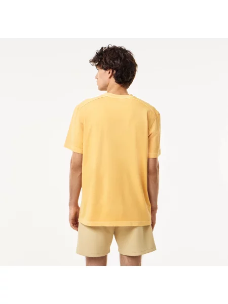 Футболка Lacoste желтая