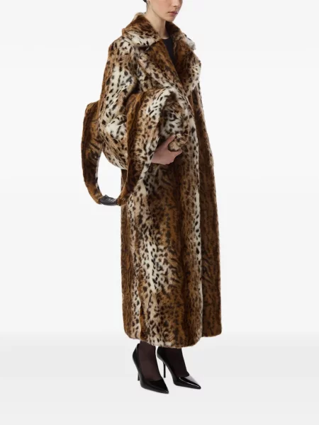 Geantă Apparis cu imagine cu model leopard maro