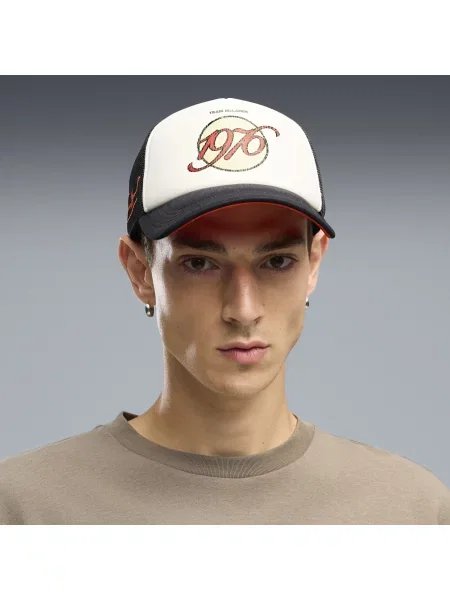 PUMA Czapka typu trucker McLAREN RACING James Hunt Akcesoria OSFA biały