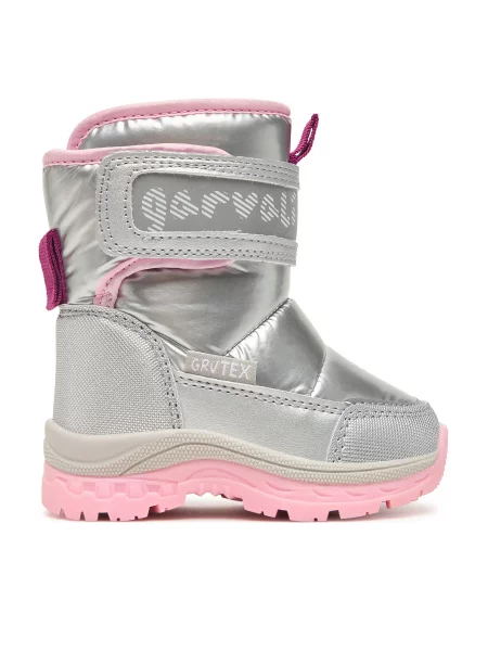 Дутики Garvalin серебряные