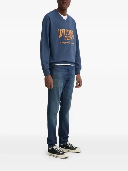 Scurt reversibil tricou Levi's® cu imagine negru