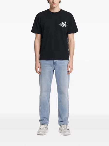 Tricou Off-white cu imagine alb