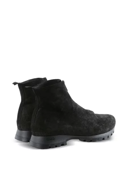 Botine Guidi din piele de căprioară negru
