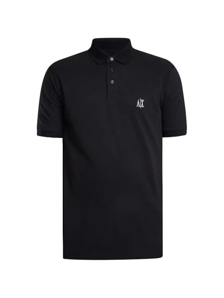 Koszulka polo Armani Exchange niebieska