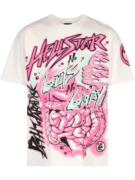 Tricou Hellstar alb