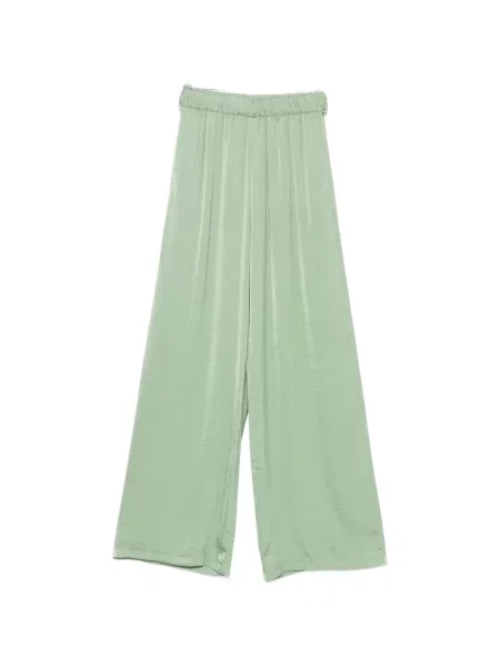 Cu centură pantaloni palazzo Moutaki verde